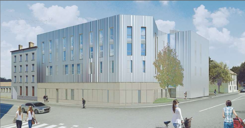 Le centre technique et administratif Vaise à Lyon.