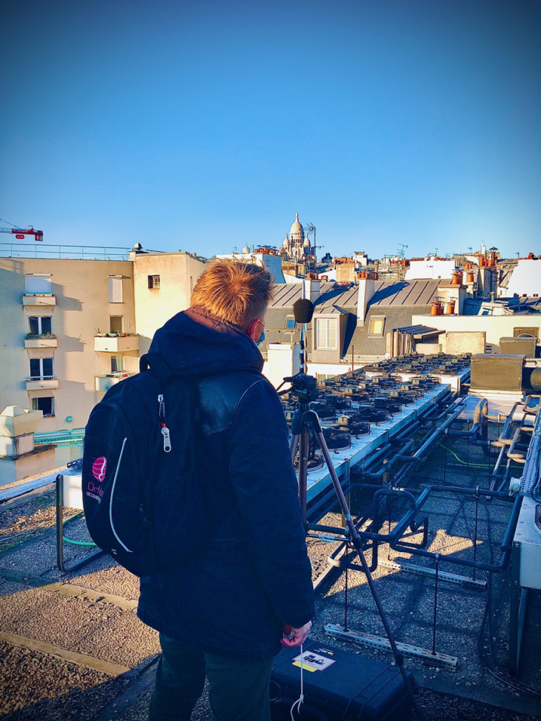 Sur les toits de Paris : un autre monde.