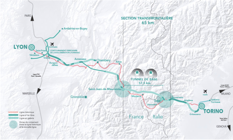 ORFEA Acoustique accompagne TELT pour la création de la liaison ferroviaire Lyon-Turin.