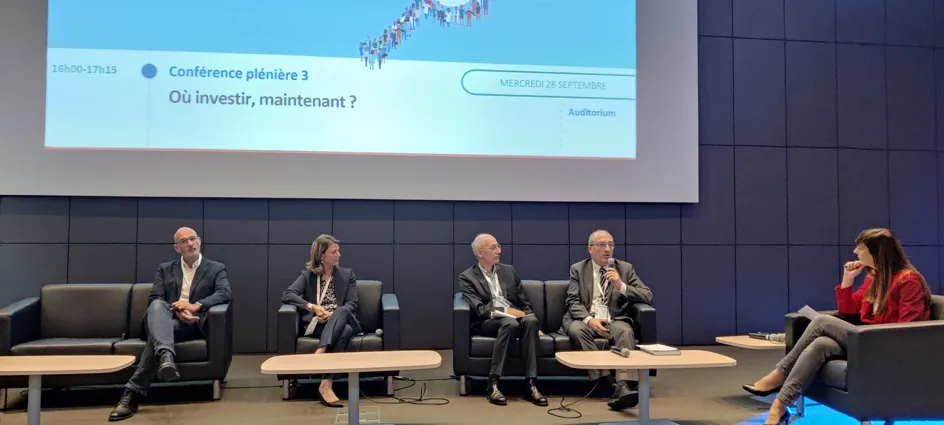 Frédéric LAFAGE, notre fondateur et Président de la Fédération CINOV, est intervenu dans la plénière de clôture sur un sujet stratégique : ou investir maintenant ?
