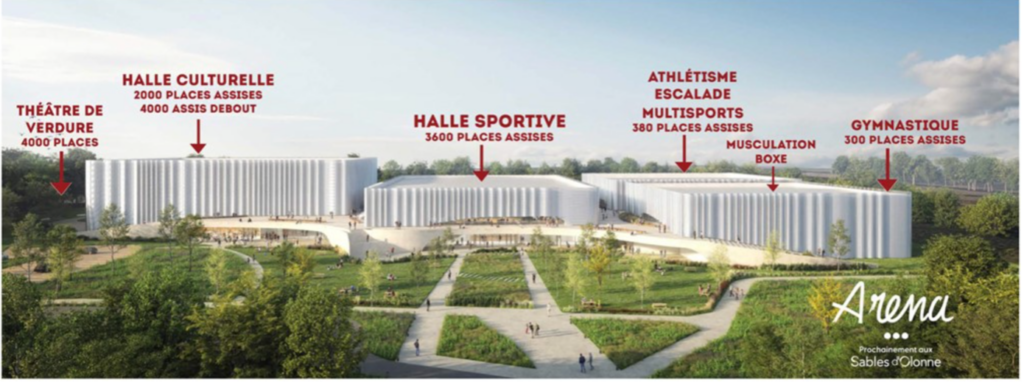 Le complexe sportif et culturel de l'Arena lancé.