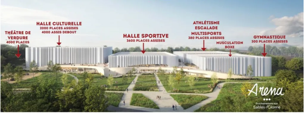 Le complexe sportif et culturel de l'Arena lancé.