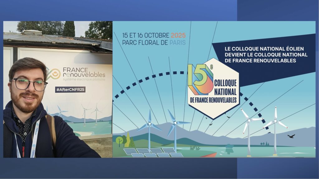 Nous y étions au colloque car l'éolien est un enjeu stratégique pour notre BET